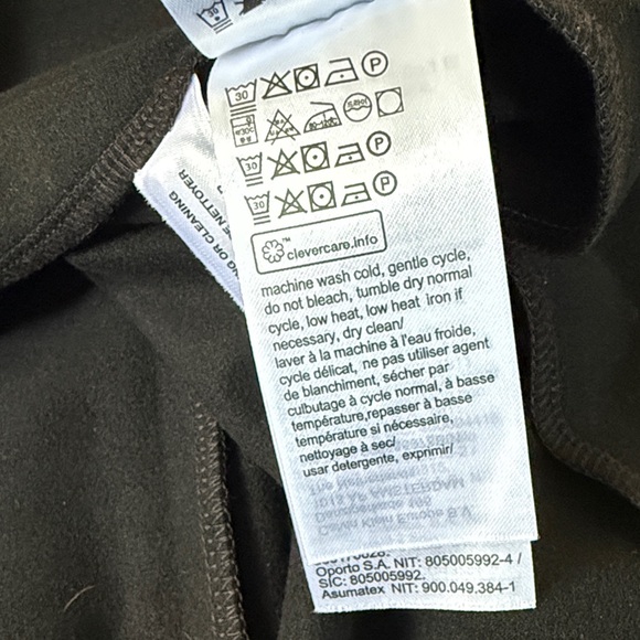 Women's Calvin Klein Black Faux Leather Pant Size XS - Picture 2 of 5